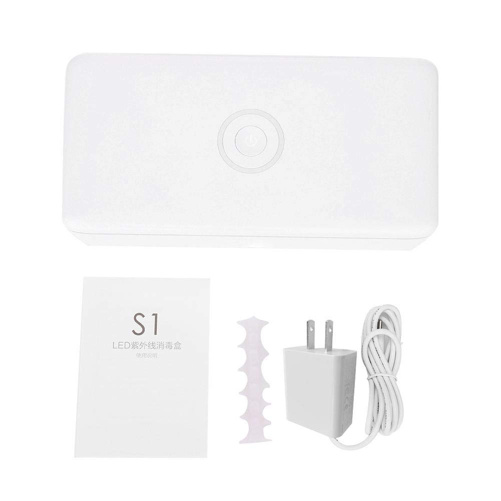 59S Makeup UV Cleaning Box, Upgraded Portable Makeup Tools Cleaning Set UV Cleaning Device US Plug