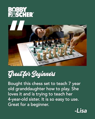 Juego de Mesa Bobby Fischer Aprende A Jugar Ajedrez miniatura 6