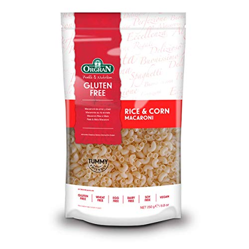 Orgran gluten free rice and corn pasta macaroni - 8.8 o…