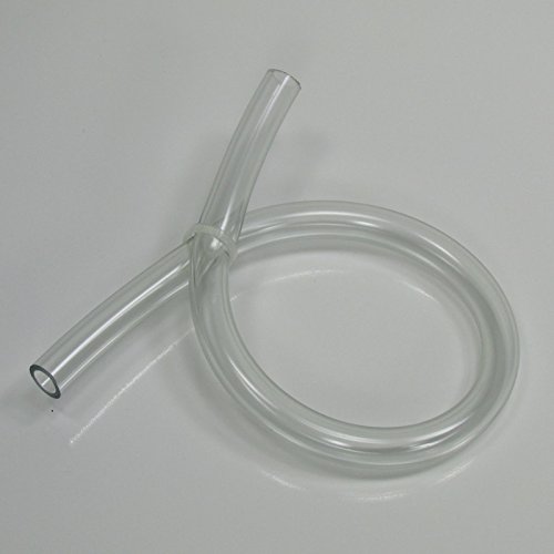 Nickel Plated Motorcycle Gas Tank Fuel Gauge for Aluminum Tanks Oil Bag Sight Window - Clear Fuel Hose Style External Fuel Gauge - Alum Bungs - Chopper Bobber Cafe Racer Harley