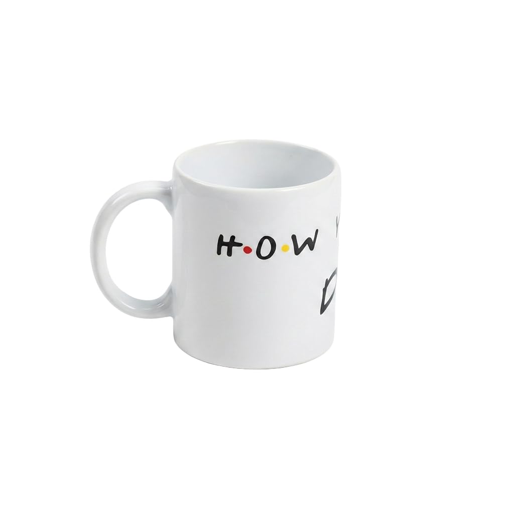 How You Doin Friends Temalı Seramik Kahve Kupası