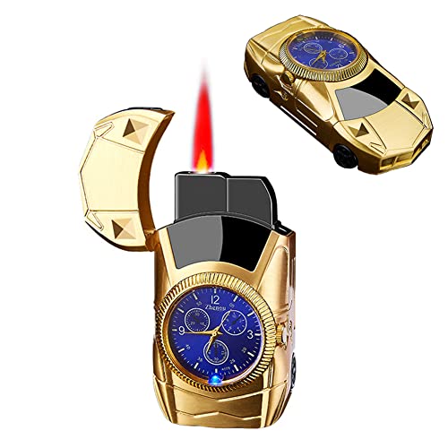 Encendedor Soplete de Butano con Reloj, Viento miniatura 1