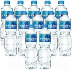 Água Mineral Natural sem gas Minalba, 510ml (12 Unidades)