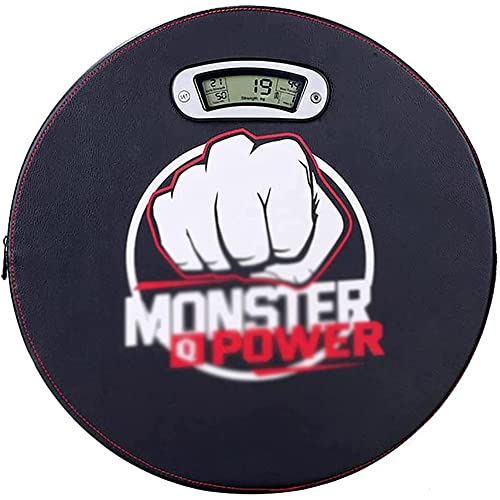Cible de boxe intelligente murale avec écran LCD et fixation velcro