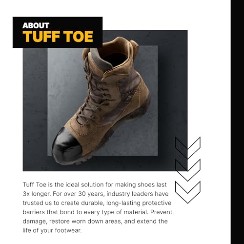 Image of Tuff Toe Boot Protector Guard Cover Dip | Waterproof Shoe Repair Glue Adhesive