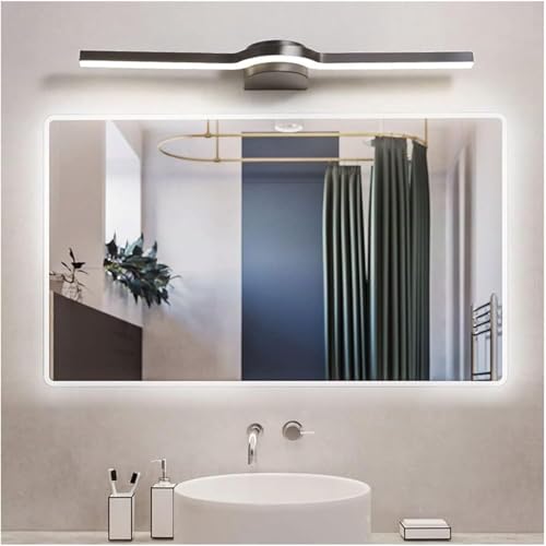 Lámpara de baño de metal con diseño lineal LED exclusivo 6