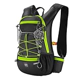 Violiica Mochila multifuncional para bicicleta para ciclismo y senderismo al aire libre, almacenamiento para casco