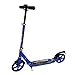 WYQ Kick Scooter Plegable, no eléctrico, con manubrios de Altura Ajustable, Scooter de aleación de Aluminio for niños de 12 años en adelante, Andar Suave (Color : Azul)