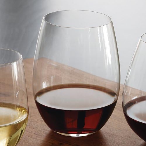 Amazon.com | Riedel O Wine Tumbler Cabernet/Merlot Glass, Set of 4: Wine  Glasses