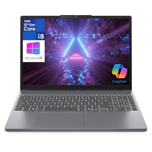 Lenovo IdeaPad 3 Student Laptop Computer | Intel i5-13420H | 16GB DDR5, 256GB SSD | Office 365 | 15” FHD Anti-Glare Display | Copilot AI | WiFi 6 | Windows 11 Home | Perfect for Study