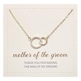 Kvekstio Interlocking Circles Necklace