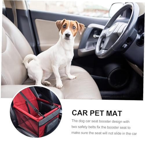 Siège auto pour chien DOITOOL réglable avec poche de rangement - 6