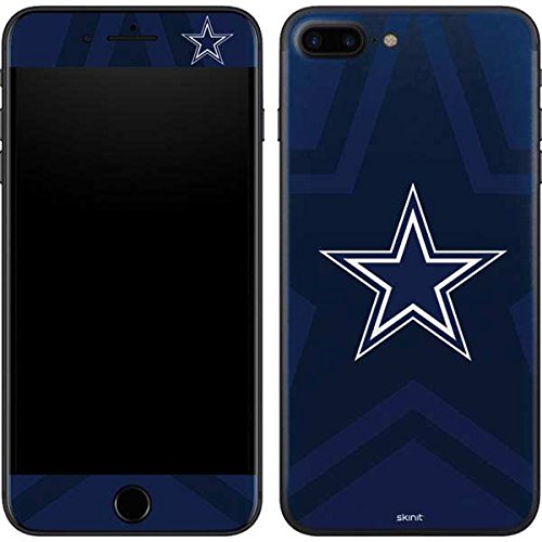 Skinit Decal Phone Skin Compatible with iPhone 8 Plus - Officially Licensed NFL Dallas Cowboys Double Vision Design