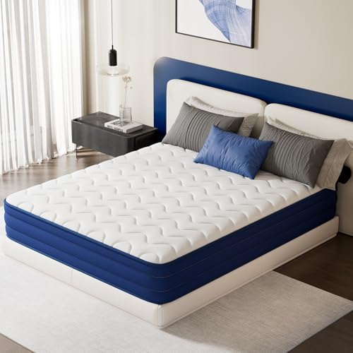 Matelas à Ressorts ensachés 140×190 cm, épaisseur 22 cm, Matelas ...
