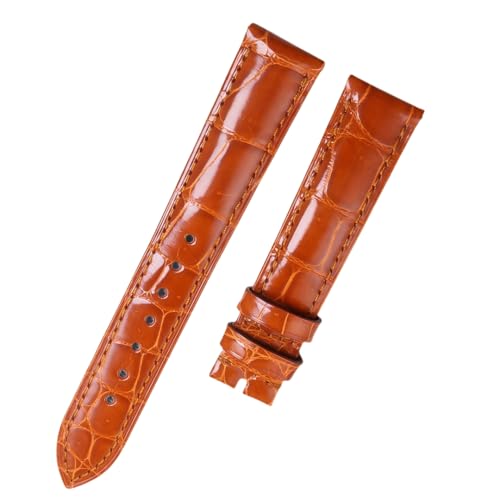 Bracelet de remplacement 20mm en cuir souple vintage pour montre
