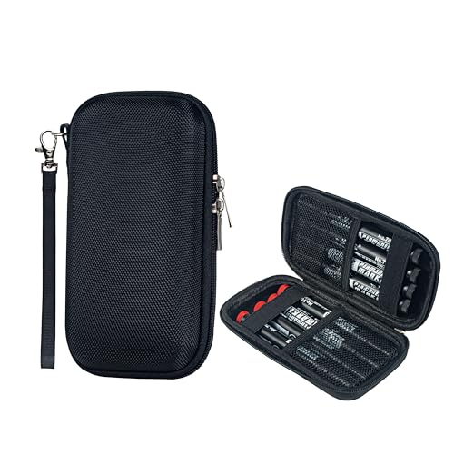 Vape Case Smell Proof Bag 6.3 in Vape Pen Holder Christmas Gifts for Men Him Stash Box Tobacco Pipe Pouch Storage Bag for Pen Battery Cartridge Box Mod Device Vapor Vaporizer Atomizer Black (Empty)