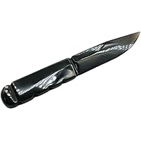 WAHOM Daga de obsidiana, Piedra curativa de protección de