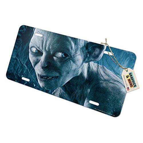 GRAPHICS & MORE The Lord of The Rings Gollum Character Novelty Metal Vanity Tag License Plate