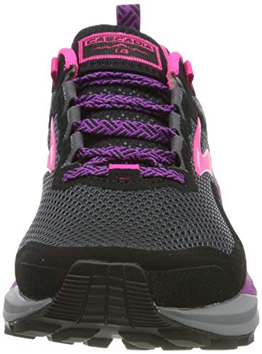 Brooks Brooks Women's Cascadia 14 Running Shoes, Black (Black/Hollyhock/Pink 063), 9 UK
