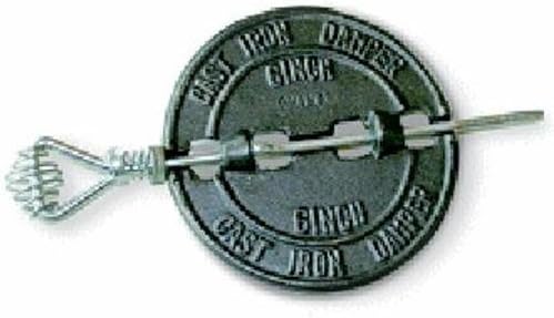 Us Stove Co 5In Iron Stove Pipe Damper