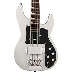 Jackson X Series Concert Bass CBXNT DX V LRL Snow White Bajo Eléctrico - Les Beatles, Paul McCartney, John Lennon, RIngo Starr, George Harrison