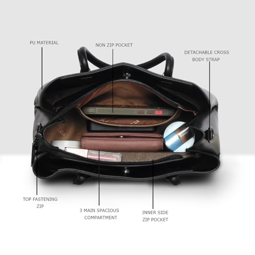 Image of ESBEDA Classic Pebble Texture Handbag For Womens