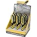 Titan 15038-9PK - 2X Magnifying Glass, 2-7/8" - 9 Pack - Counter Display Box - - Titan - 15038-9PK