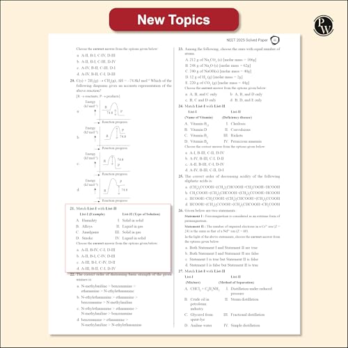 Image of PW 38 Years NEET Previous Year Solved Question Papers Physics, Chemistry and Biology PYQ Combo Set of 3 Books (2025 - 1988) Chapterwise Topicwise Solutions For NEET Exam 2026 [Paperback] PW
