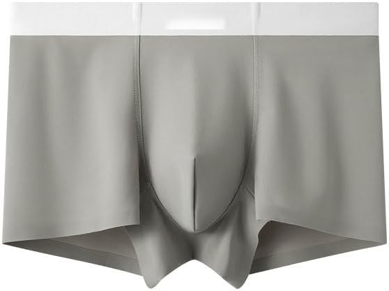Straight-leg pants, sporty style Ice Underwear Men's Seamless Breathable Boxer Pants and the all-day comfort