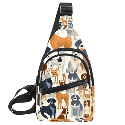Mochila cruzada pequeña que soluciona el dolor de espalda en paseos y caminatas diarias