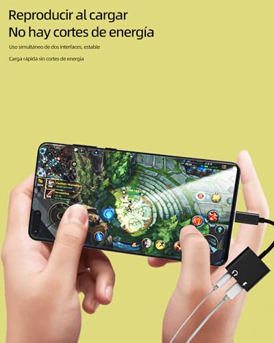 Adapter USB C na Jack Słuchawki 3,5 mm (2 w 1) do iPada Kabel Ładowarka Typ C do iPhone 16 15 Pro dla Apple Audio Pomocniczy Mikrofon Dongle Kompatybilny z Samsung S24 S23 Słuchawki Android Port