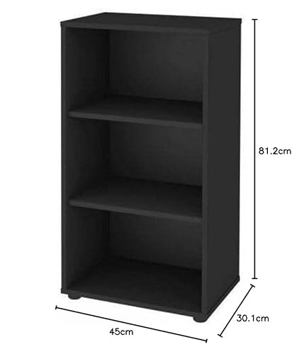 Estante Para Livros Clean 81.2cm Preta Artany