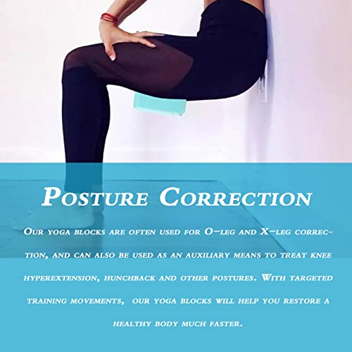 2 Pack Squat Wedge Blocks - Non Slip Professional Squat Ramp For Heel Elevated Squats Calf Raises Platform, For Men Women, Slant Board Trainer For Fitness, Squat, Pushup, Weightlifting, Yoga #TOP4