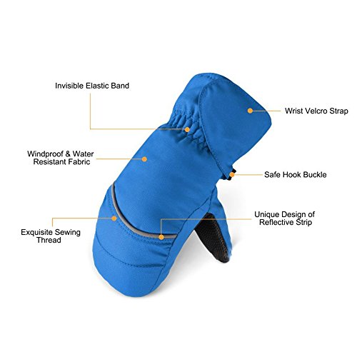 image for Magg Shop Magg Kids Toddlers Fleece Lined Winter Snow Glove Waterproof