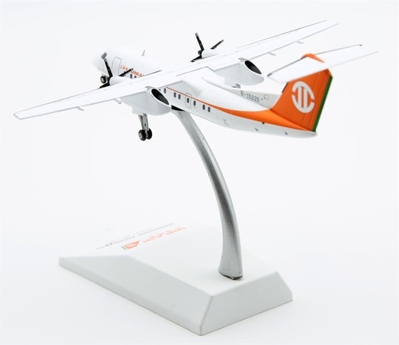 Miniatura 3 de JC Wings Uni Air Último vuelo BOMBARDIER Dash-8 B-15225 1200 DIECAST modelo de avión preconstruido