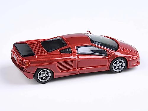 Modelo de auto 1991 Cizeta V16T Rojo metálico 1/64 miniatura 2