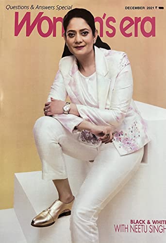 Woman's Era December 2021 (Black and White With Neetu Singh) Question and Answer Special - Woman's Era Woman's Interest Monthly Special Magazine
