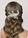 Topwedding Remedios Crystal Jewelry Comb Bridal Wedding Headpiece Hair Clip Headband