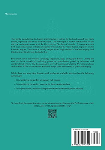Discrete Mathematics: An Open Introduction