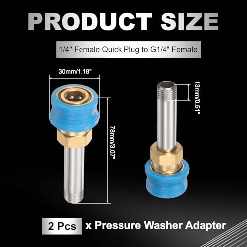 Adaptateur laiton nettoyeur haute pression robuste longue duree