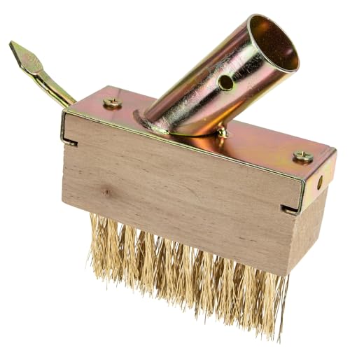 CIYODO Cepillo de Alambre para Deshierbe Manual con Mango Resistente y Fácil de Instalar para Eliminar Musgo y Malas Hierbas Juntas de Pavimentos y Jardines