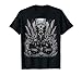 Death Metal Chihuahua Drummer Funny Rocker Dog Graphic Pun T-Shirt