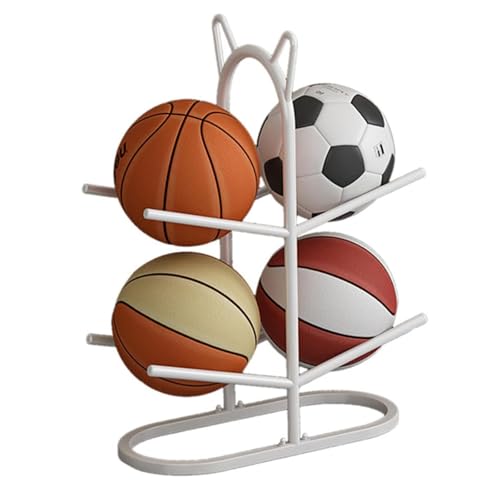 Organizador de pelotas de varios niveles para balones de baloncesto fútbol y gimnasio