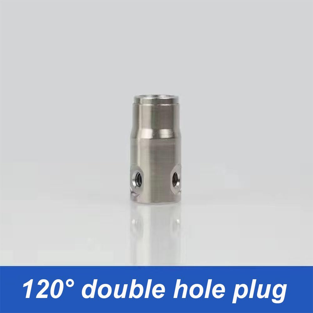 3/8 cala Slip Lok dysza zamgławiająca trójniki 10/24 UNC 1000 PSI szybkozłącze trzy interfejsy 10 sztuk
