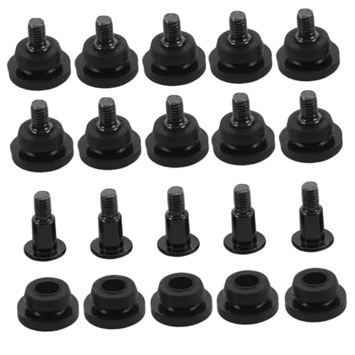 OSOLADY 30Pcs Shock Absorption Screws for SSD Secure Hard Drive Mounting for Laptops and DIY Storage Easy Installation Vibration Reduction