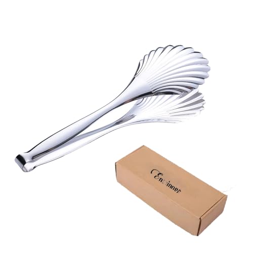 Enwinner V2 Buffet Salad Serving Tongs, 12 Inch Catering Chef Food Salad Bbq Serving Utensils, Set Of 2 thumb #1