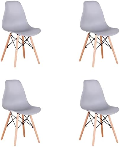 Chair The Comfy Chairs for Dining Room Home & Kitchen Kitchen Chair Modern Dining Chairs mid Century Dining Chair for Dining Lounge Waiting Room Chairs Set of 4