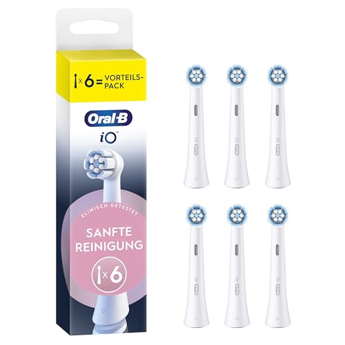 Oral-B iO Sanfte Reinigung – ORIGINAL Aufsteckbürsten für Elektrische Oral-B iO Zahnbürsten – Bürstenköpfe, Zahnbürstenaufsatz… – Ansicht 1