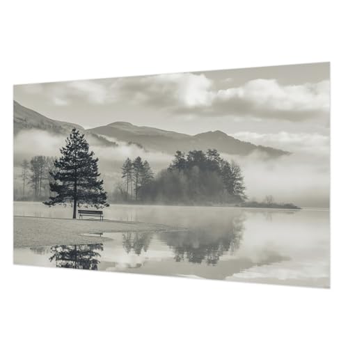 Tapisserie paysage romantique 416x254 cm : impression haute définition premium