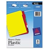 AVERY AVE23084 - Plastic Tab Divider